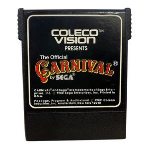 Carnival By Sega - ColecoVision - Cartridge Only - Tested & Works